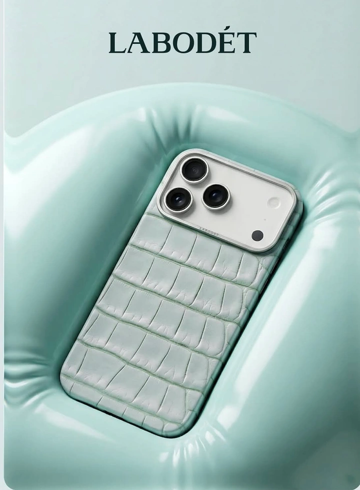 Phone Cases & Mobile Accessories creative ad: Luxury case staged in bathtub