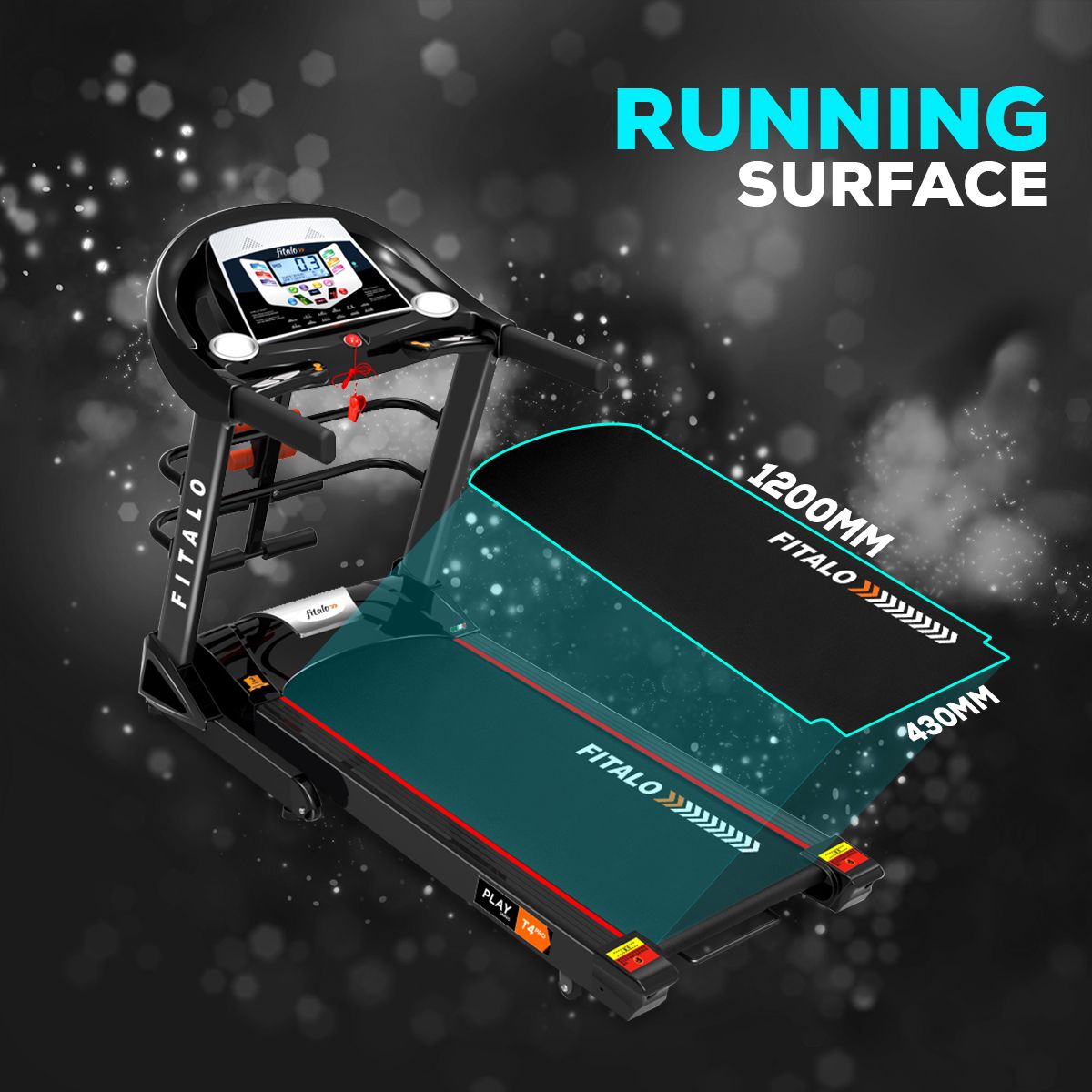 Instagram post: Technical running-surface visualization
