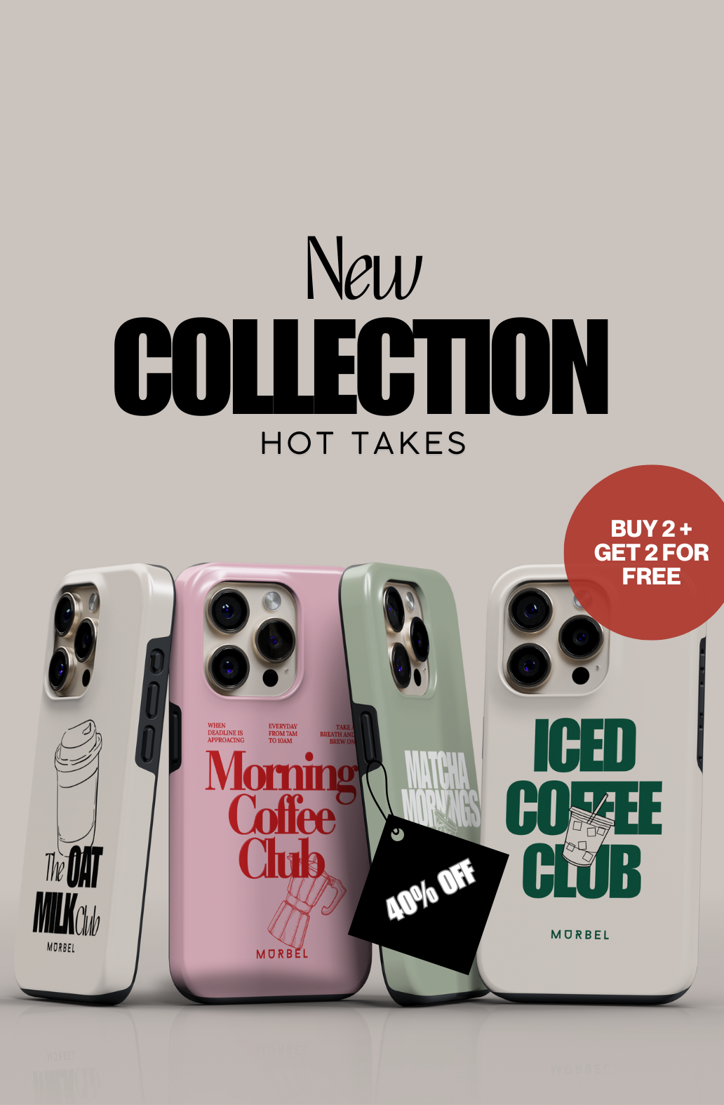 Story: Phone cases become coffee club drinks