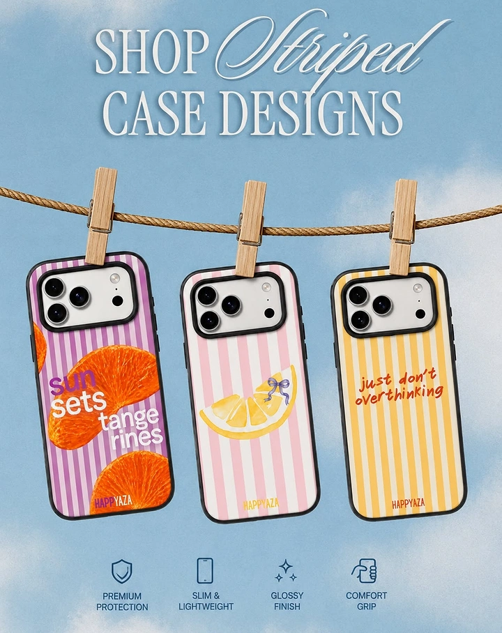 Phone Cases & Mobile Accessories creative ad: Clothesline turns cases into wearable display
