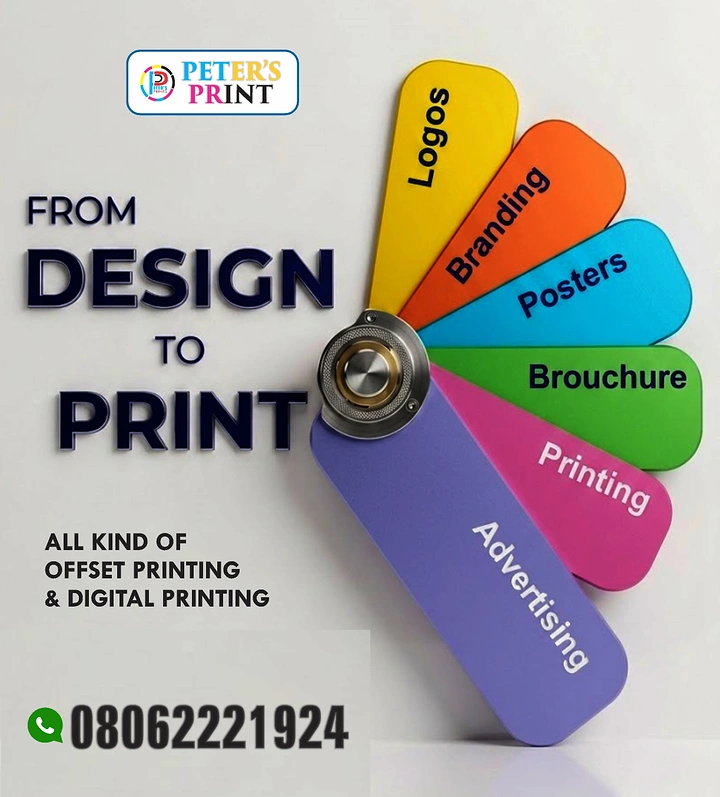 Printing Shops creative ad: Color swatch fan lists print services