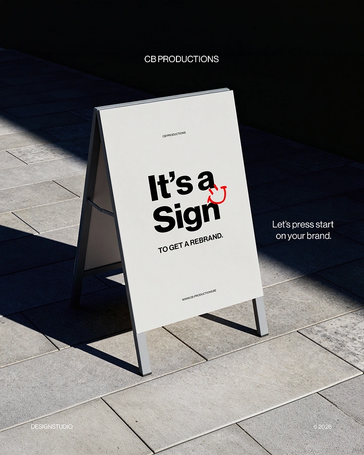 Signage & Sign Makers creative ad: Sign pun sells rebranding service