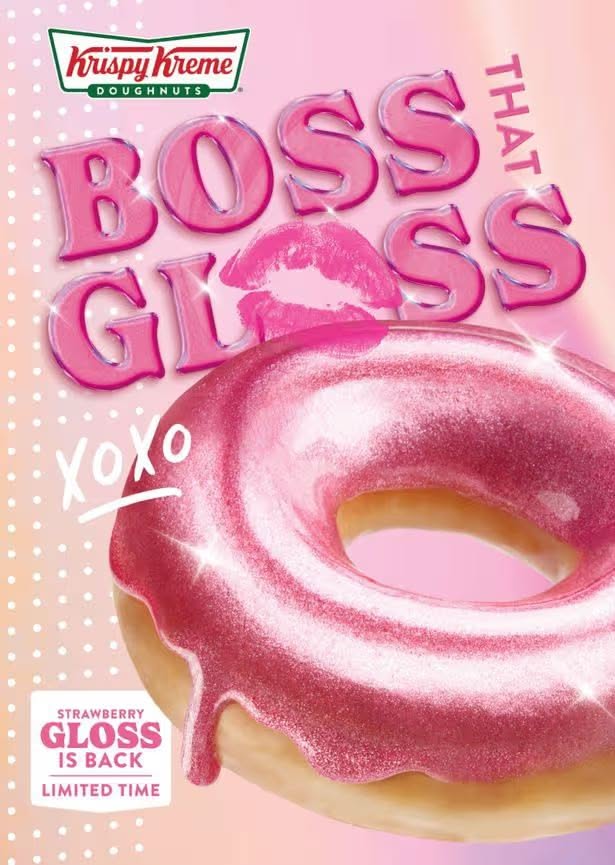 Story: Lip-gloss donut pun is highly memorable