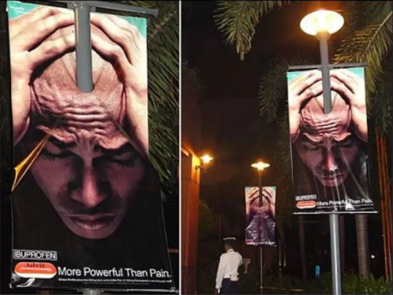 Banner: Hands break through pain barrier