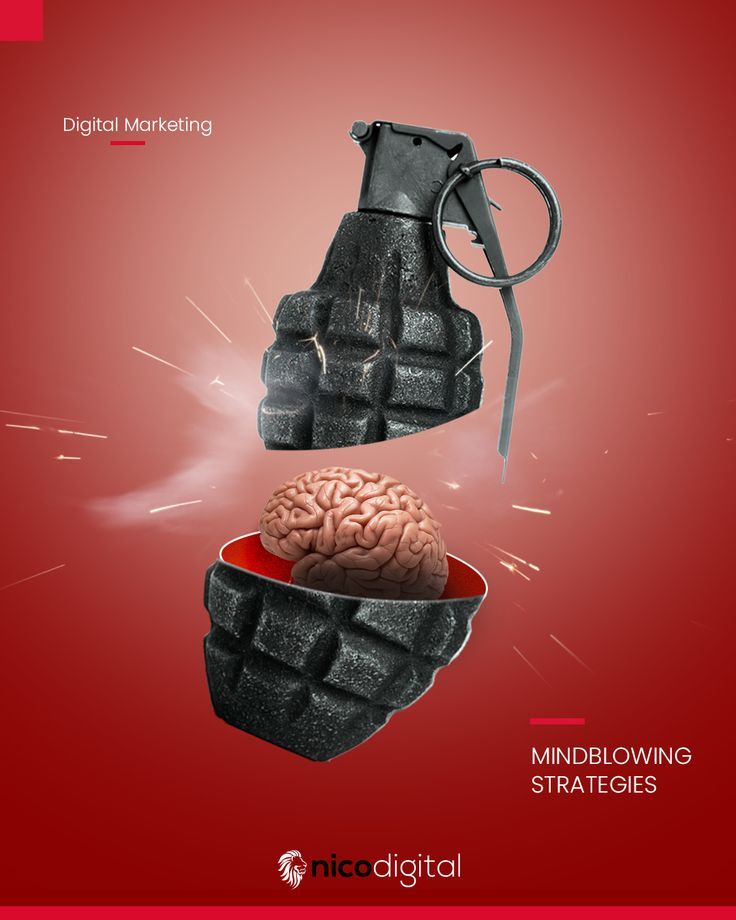Instagram post: Brain grenade: mindblowing strategies pun