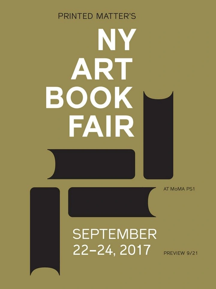 Bookstores creative ad: Books stacked to form abstract letter shapes