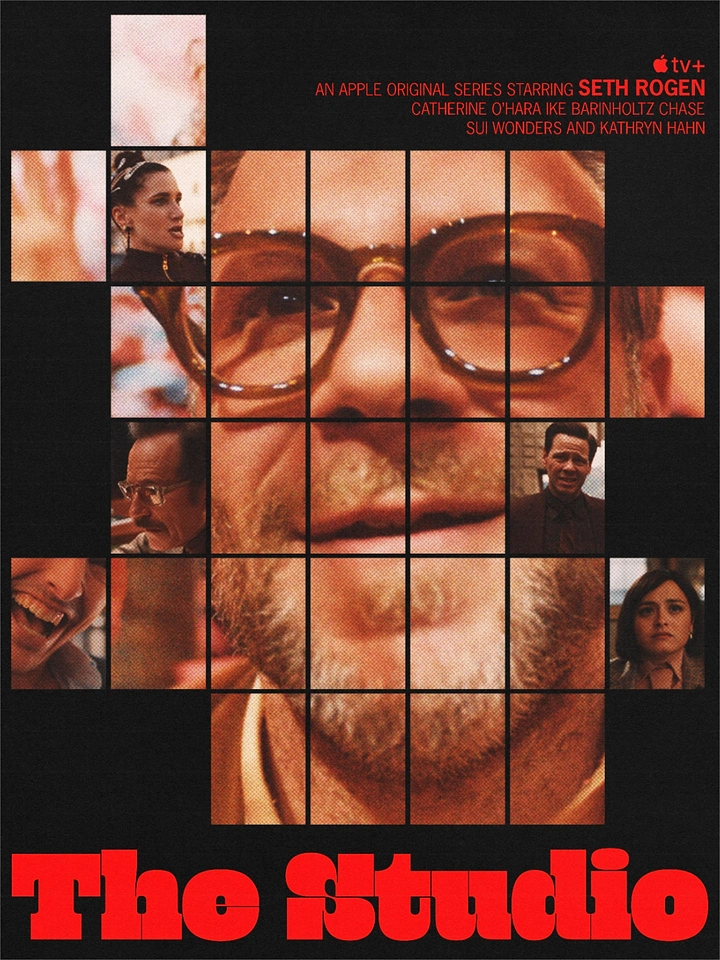 Streaming, OTT & TV Channels creative ad: Fragmented portrait grid fits studio theme