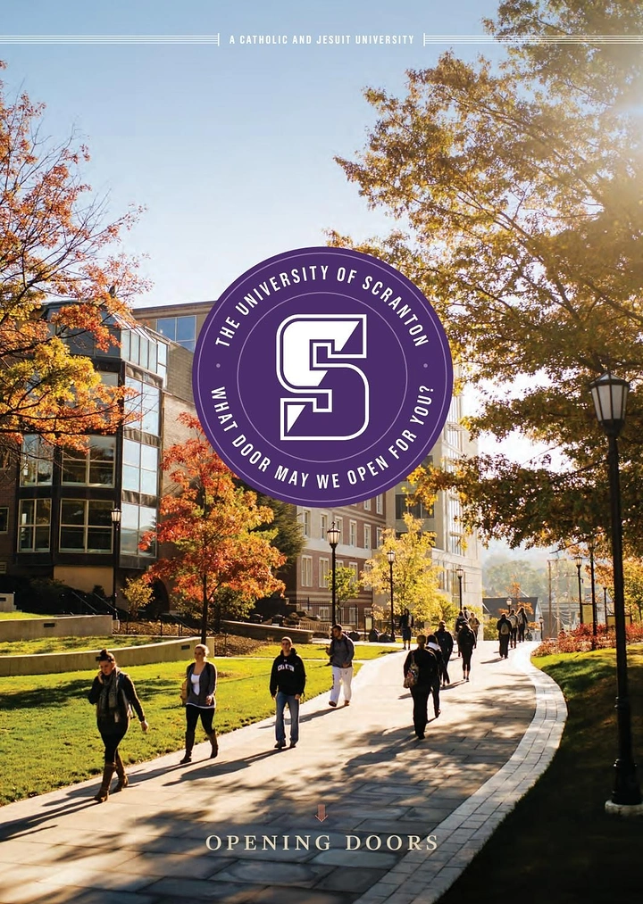 Universities & Colleges creative ad: Opening doors visual metaphor