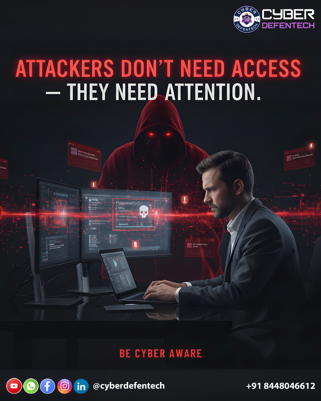 Instagram post: Attention-not-access copy creates hook