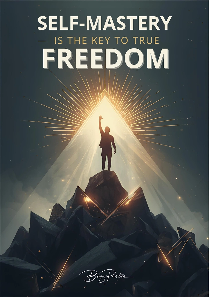 Life & Business Coaches creative ad: Mountain ascent visualizes self-mastery