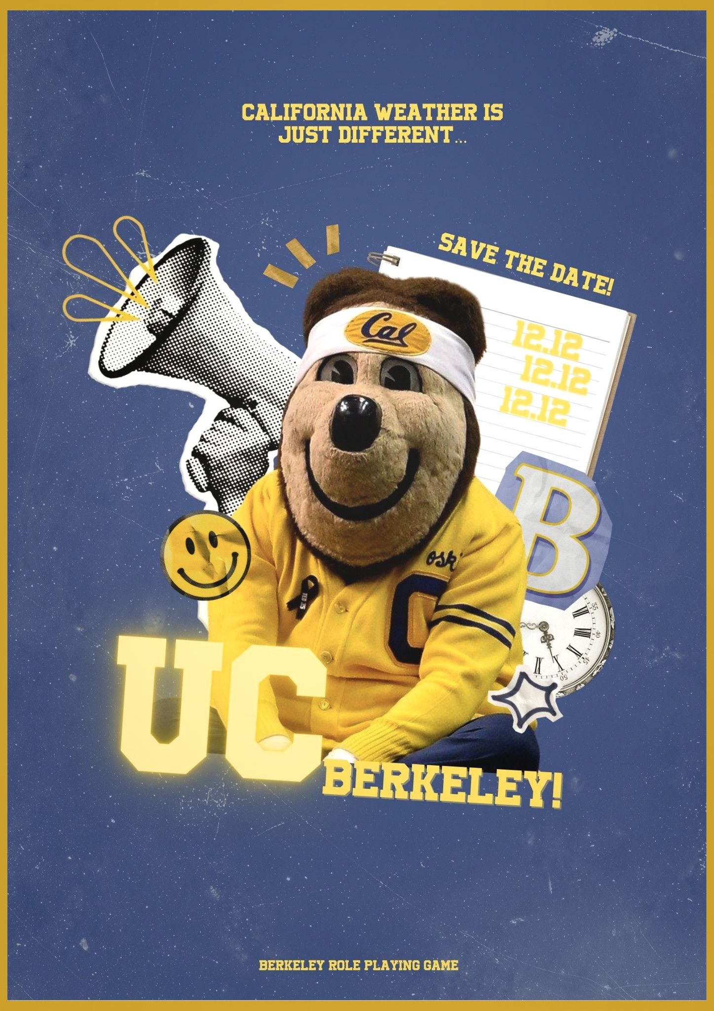 Story: Cal mascot makes weather copy memorable