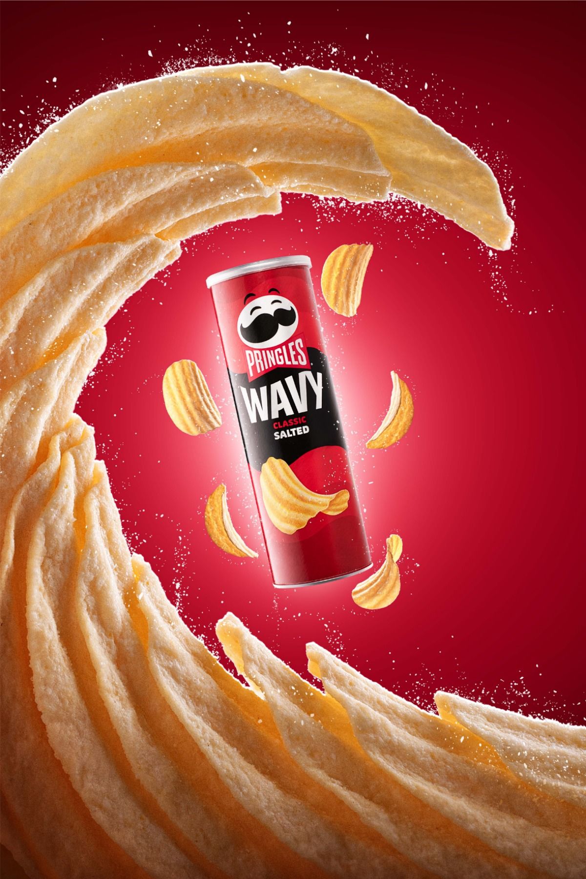 Story: Giant wavy chip wave around can