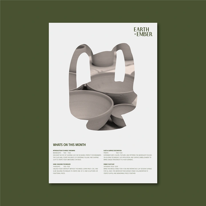 Tableware & Crockery creative ad: Sculptural tableware turned into abstract symbol
