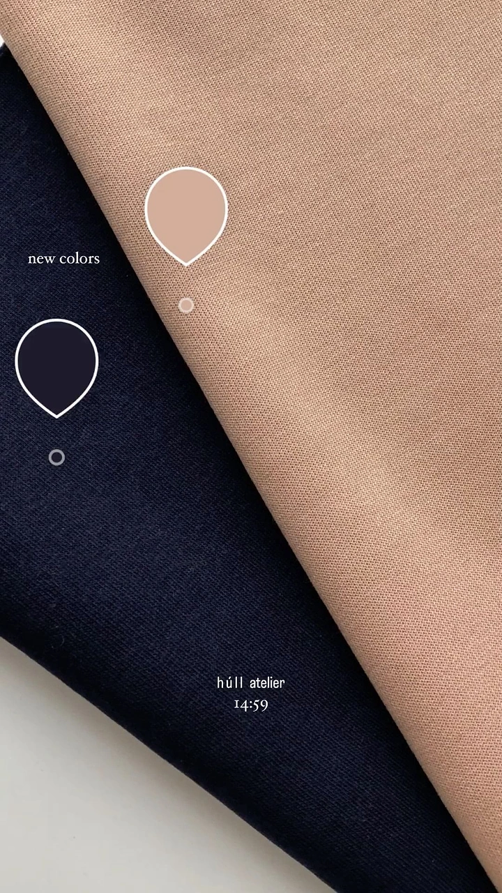 Tailors & Alterations creative ad: Fabric-coloured location pins for new colours
