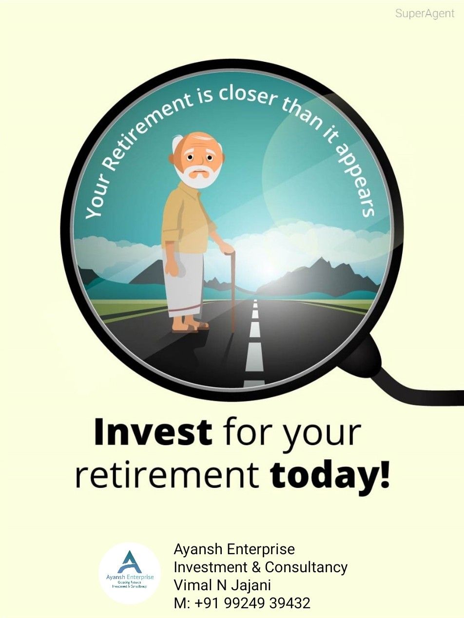 Instagram post: Magnifier on road: retirement closer