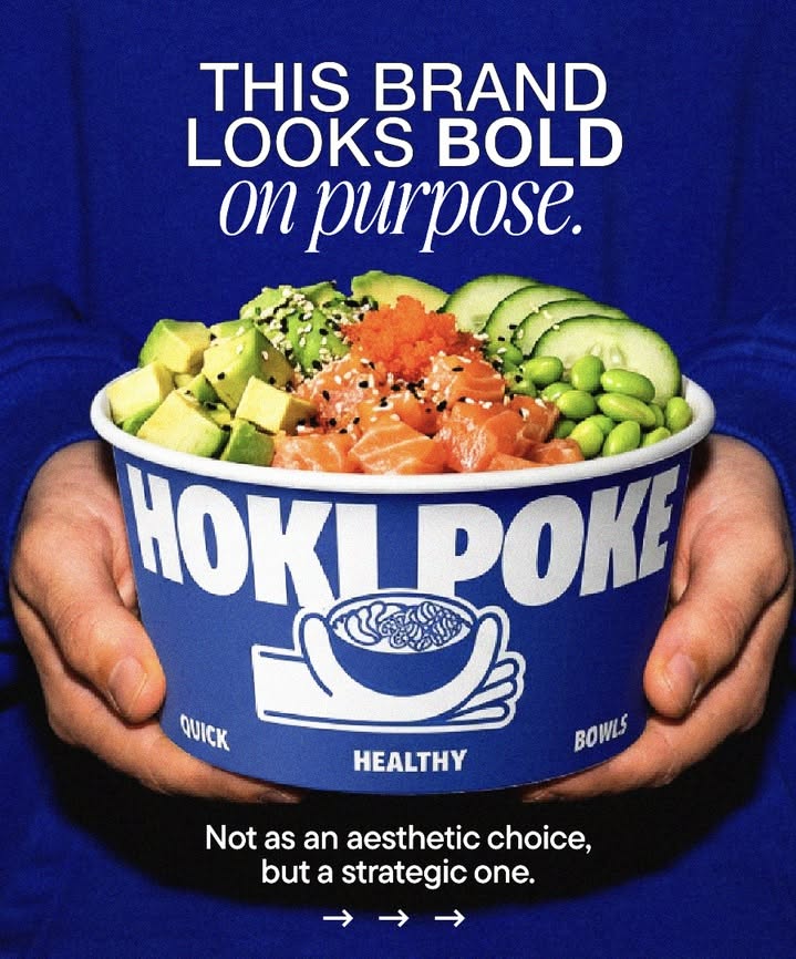 Instagram post: Bold oversized bowl with witty copy, slide 1