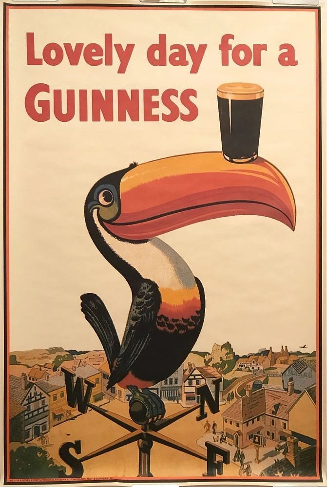 Bars & Pubs creative ad: Iconic toucan mascot makes brand memorable