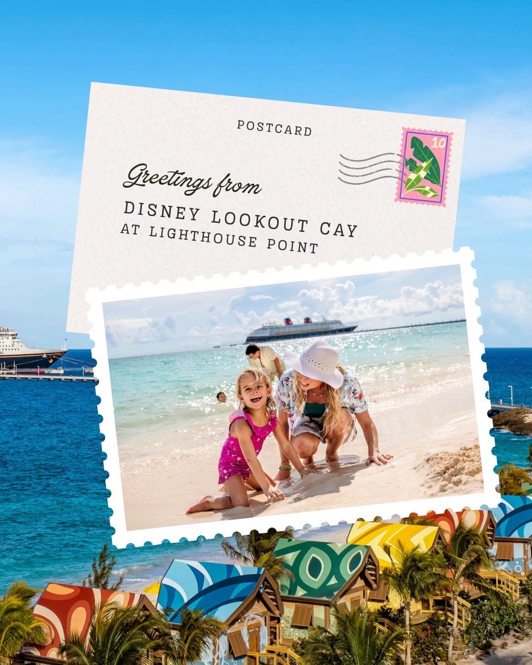 Instagram post: Postcard framing sells Mediterranean travel, slide 5