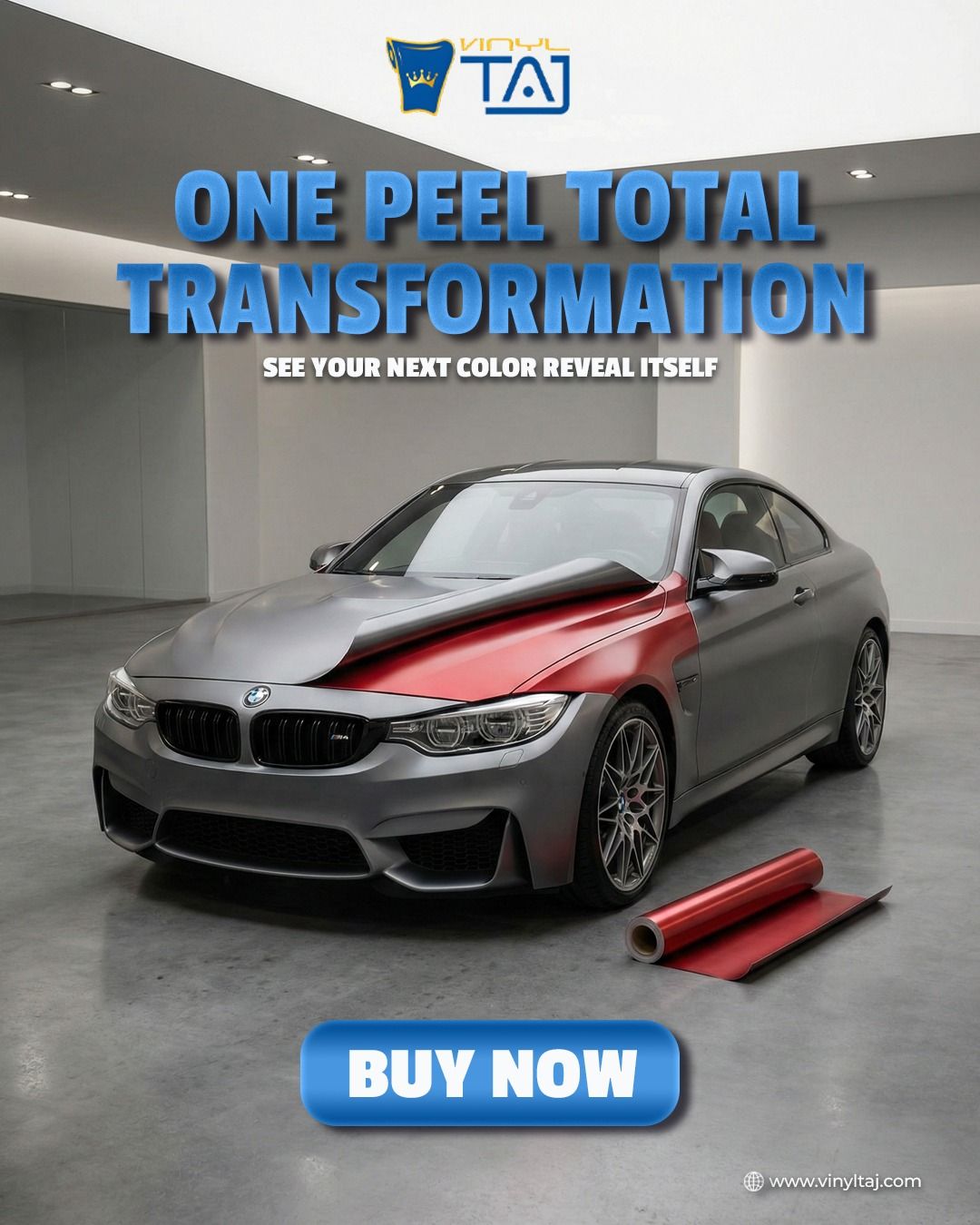 Instagram post: Peel transformation idea supports wrap offer