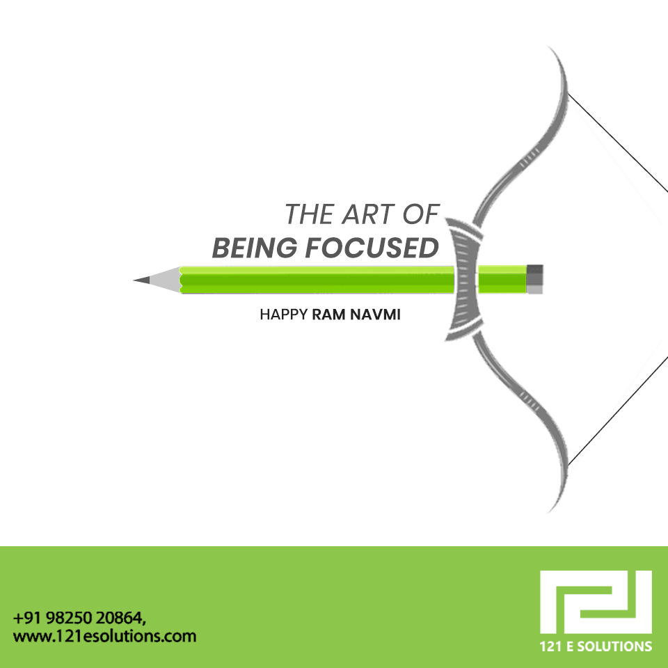 Green pencil nocked as an arrow on a grey bow