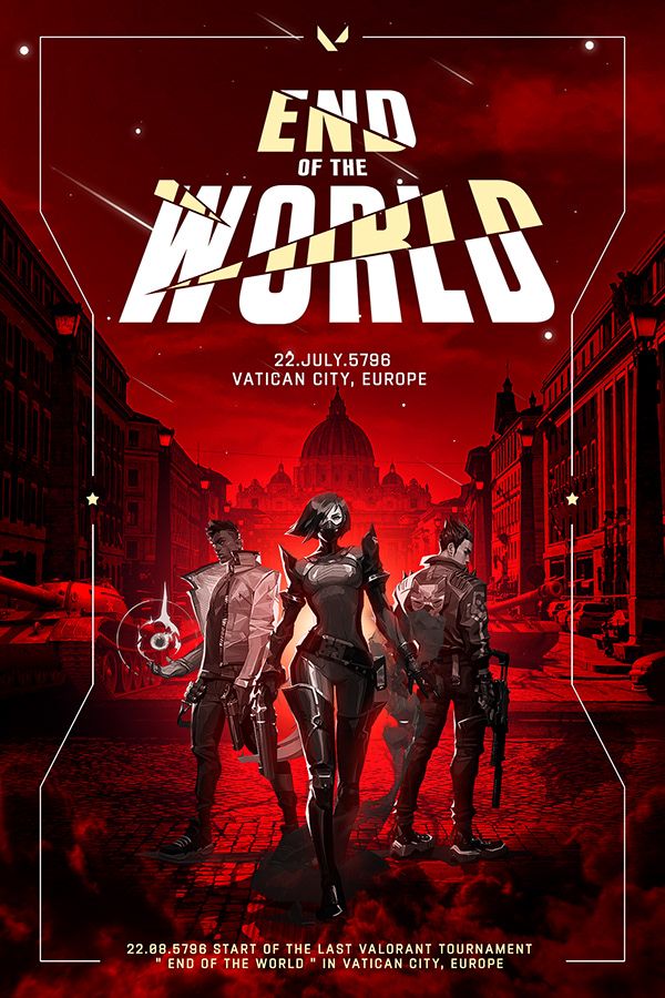 Story: 'End of the World' Vatican Valorant poster