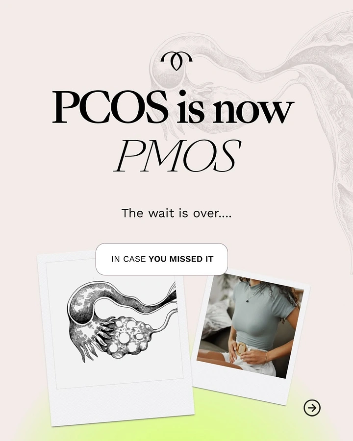 Maternity Hospitals & Gynaecologists creative ad: Memorable PCOS-to-PMOS wordplay