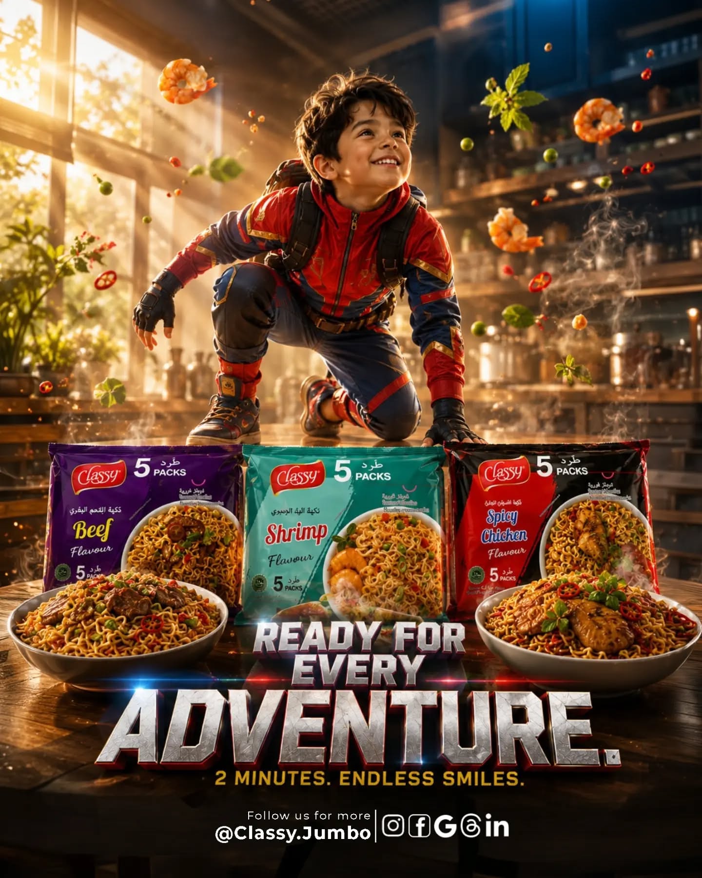 Instagram post: Child superhero fantasy sells hunger, slide 4