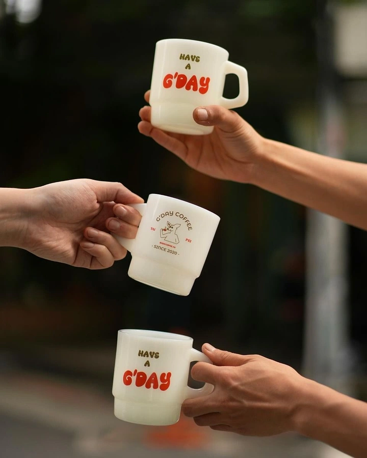 Tumblers, Flasks & Drinkware creative ad: Gravy pun turns mug gifting playful