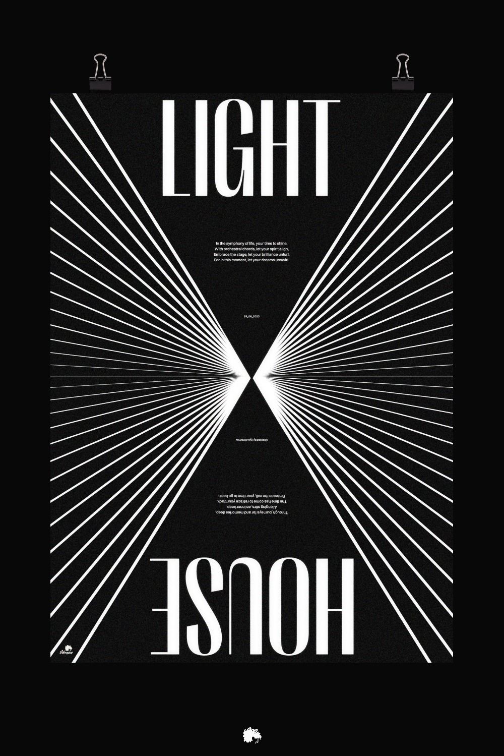 Story: Light rays create striking geometric illusion, slide 1