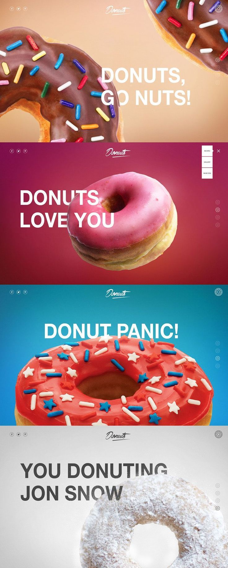 Story: Carousel uses playful donut puns