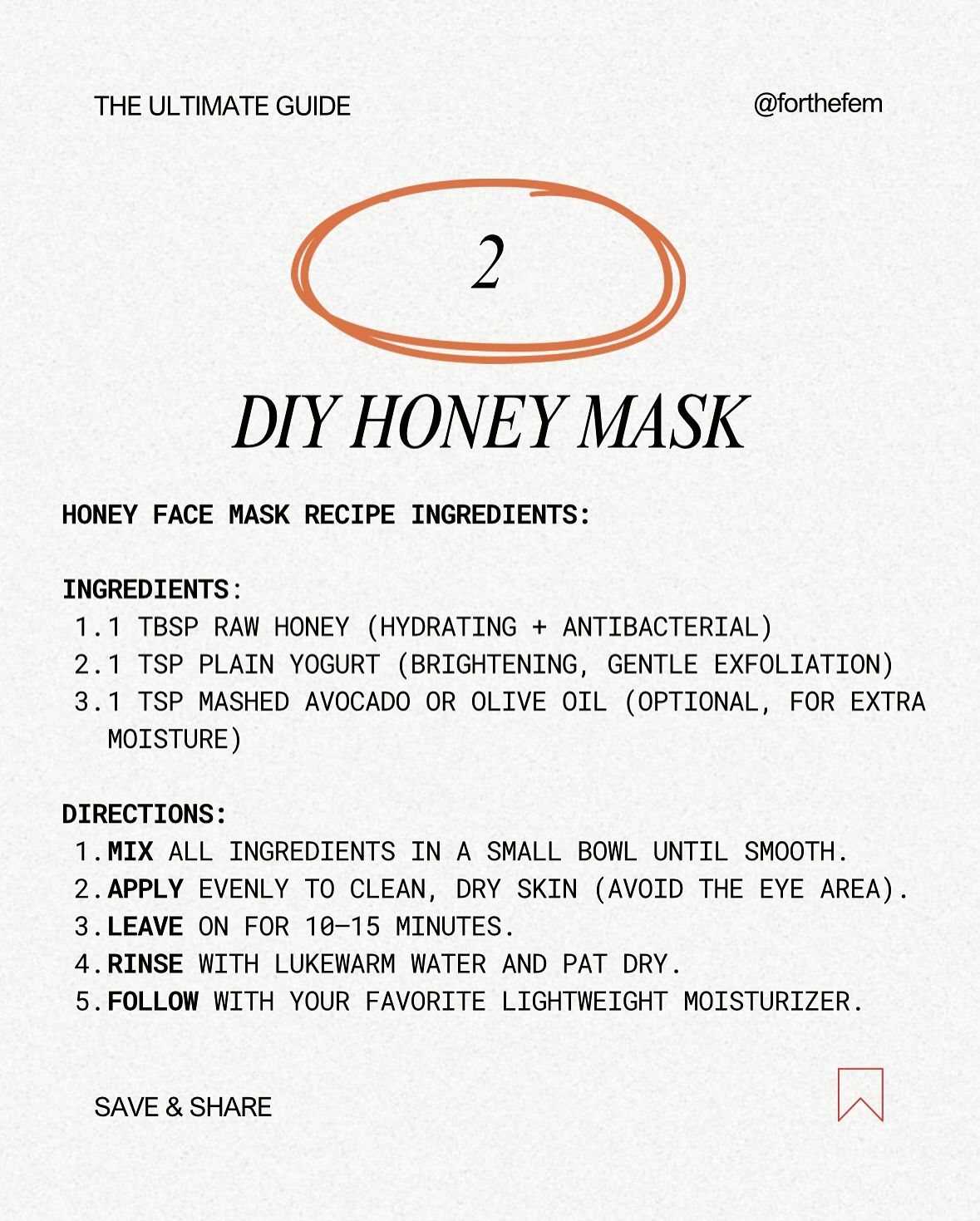Instagram post: Clever skin-food honey editorial poster, slide 3