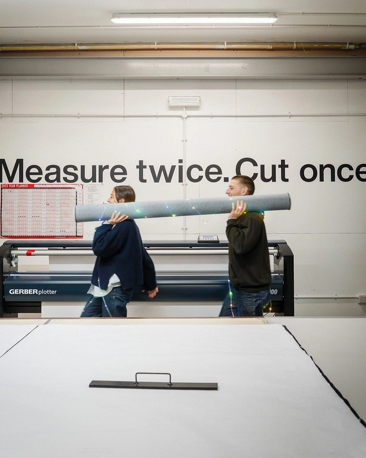 Printing Shops creative ad: Craft proverb 'Measure twice, cut once'