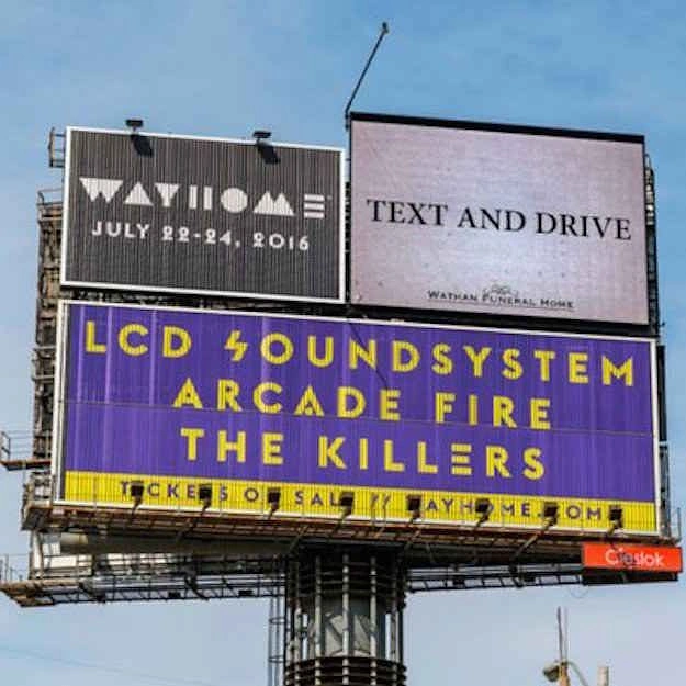 Funeral Services creative ad: Funeral home's dark 'Text and Drive' pun billboard