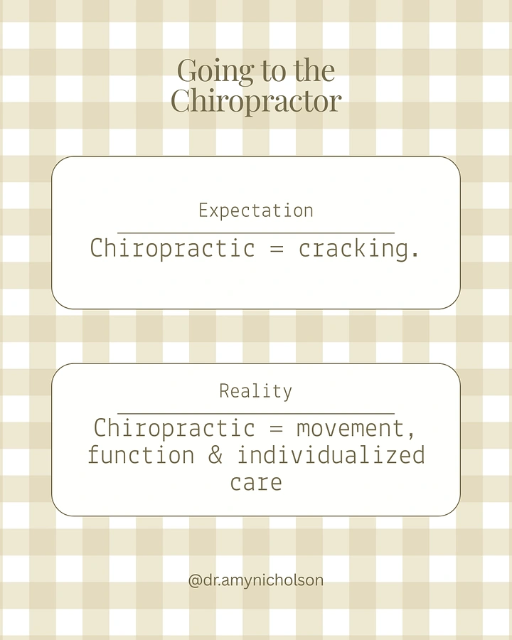 Chiropractors creative ad: Expectation-reality contrast challenges cracking stereotype