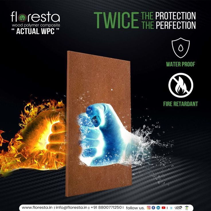 Instagram post: Fire-water split sells protection dramatically
