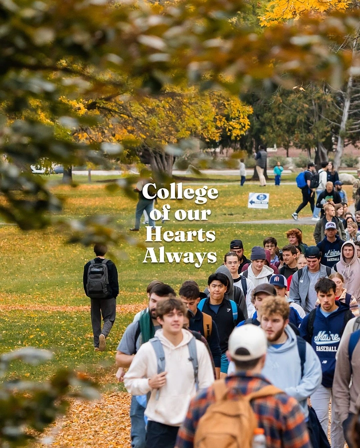 Universities & Colleges creative ad: Witty college-hearts campus campaign