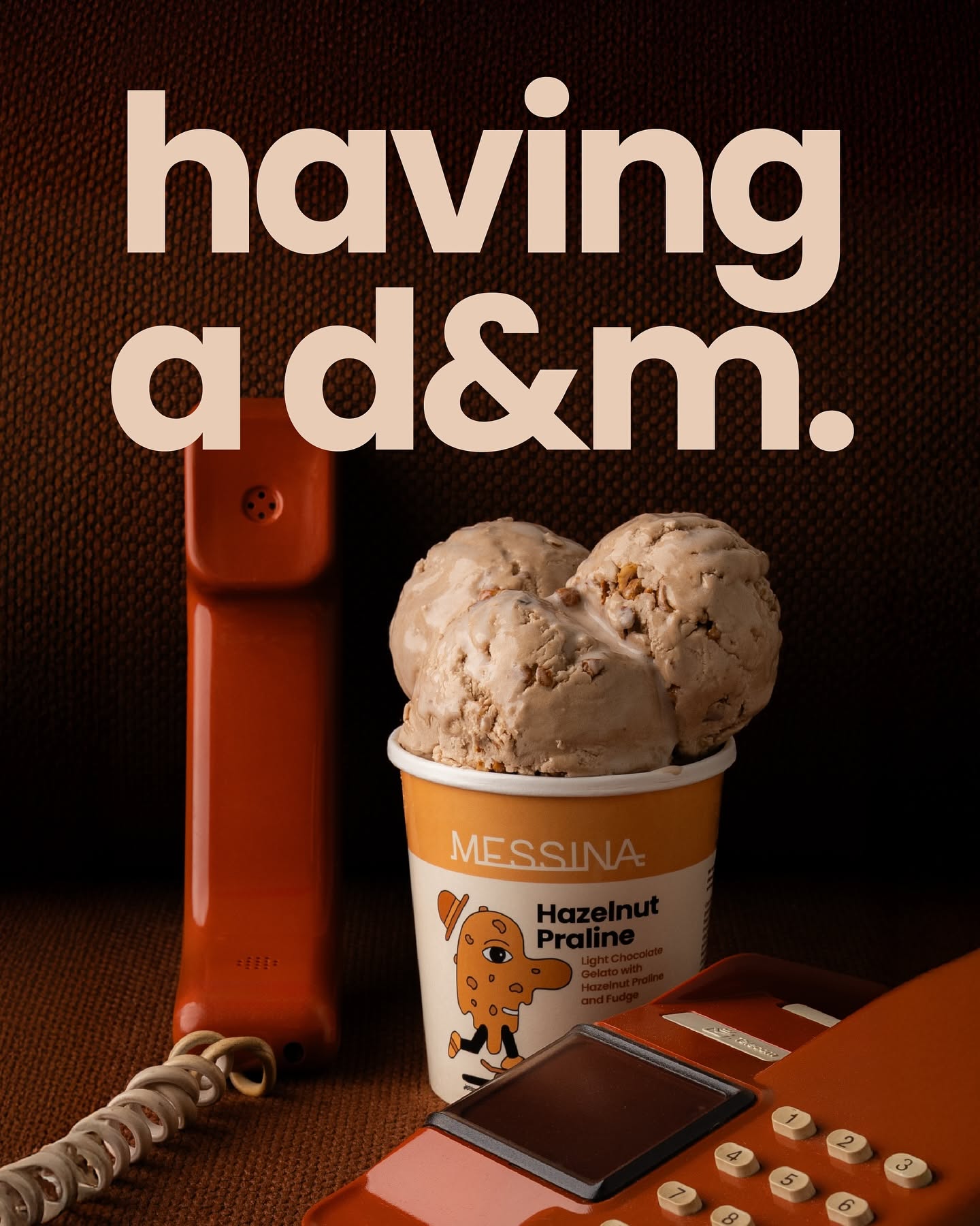 Instagram post: Ice cream 'working from home' witty desk, slide 2