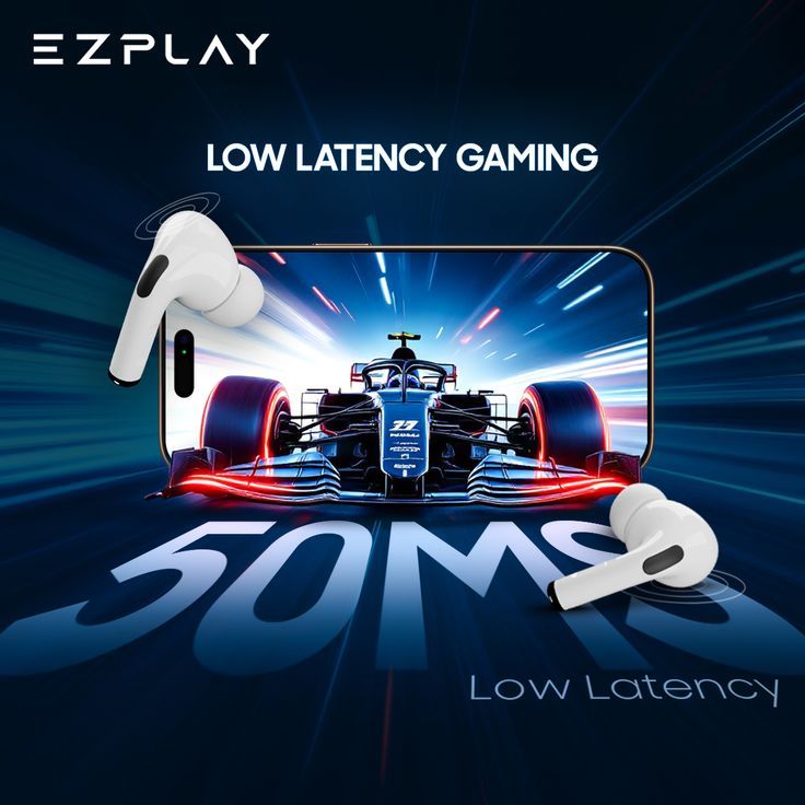 Instagram post: F1 car bursts from phone for latency