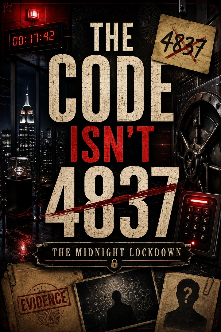 Escape Rooms creative ad: Code-lockdown campaign built around password