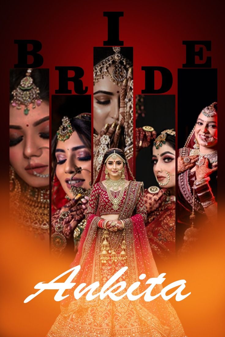 Story: BRIDE letterforms become a portrait collage