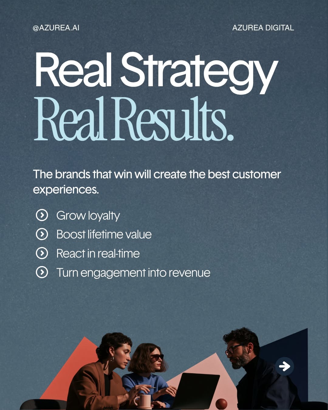 Instagram post: Envelopes flying from laptop, strong editorial style, slide 5