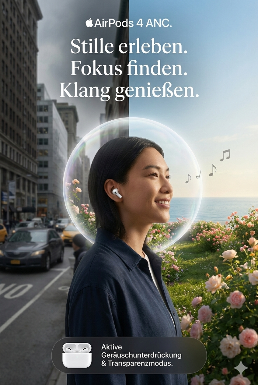 Story: Noise-cancelling bubble creates focus sanctuary
