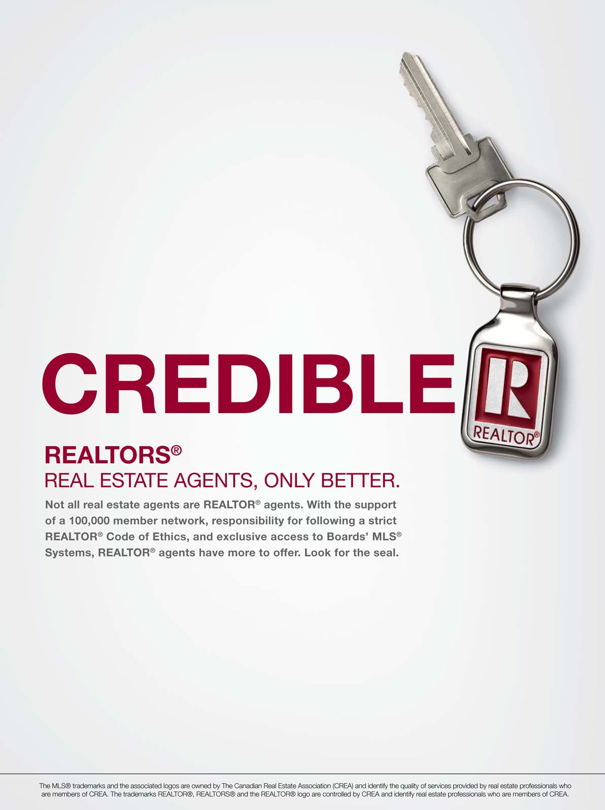Instagram post: REALTOR logo turned into key fob
