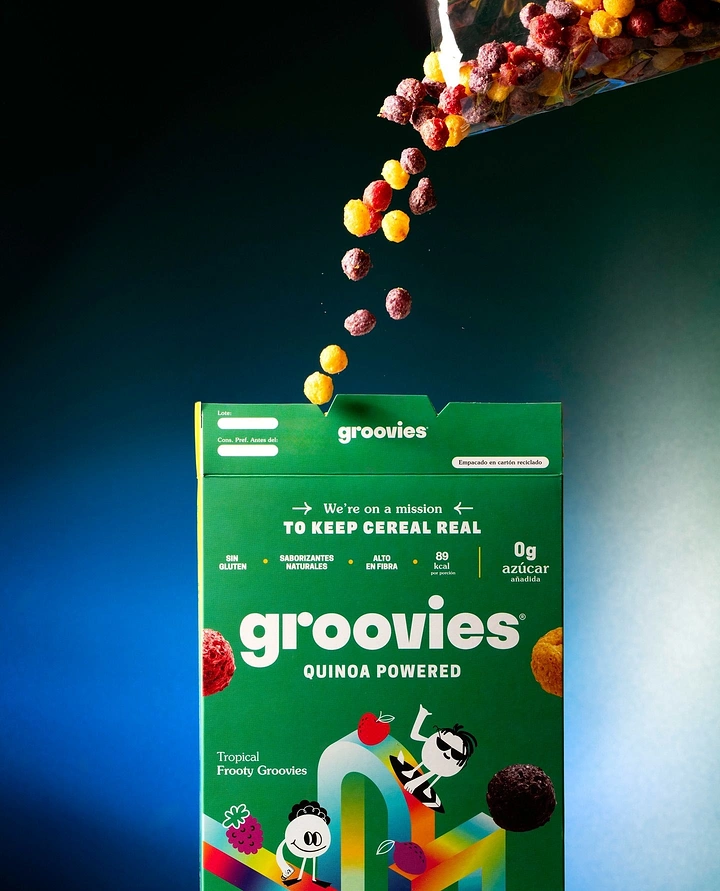 Breakfast Cereals & Oats creative ad: Cereal launch forms theatrical product halo
