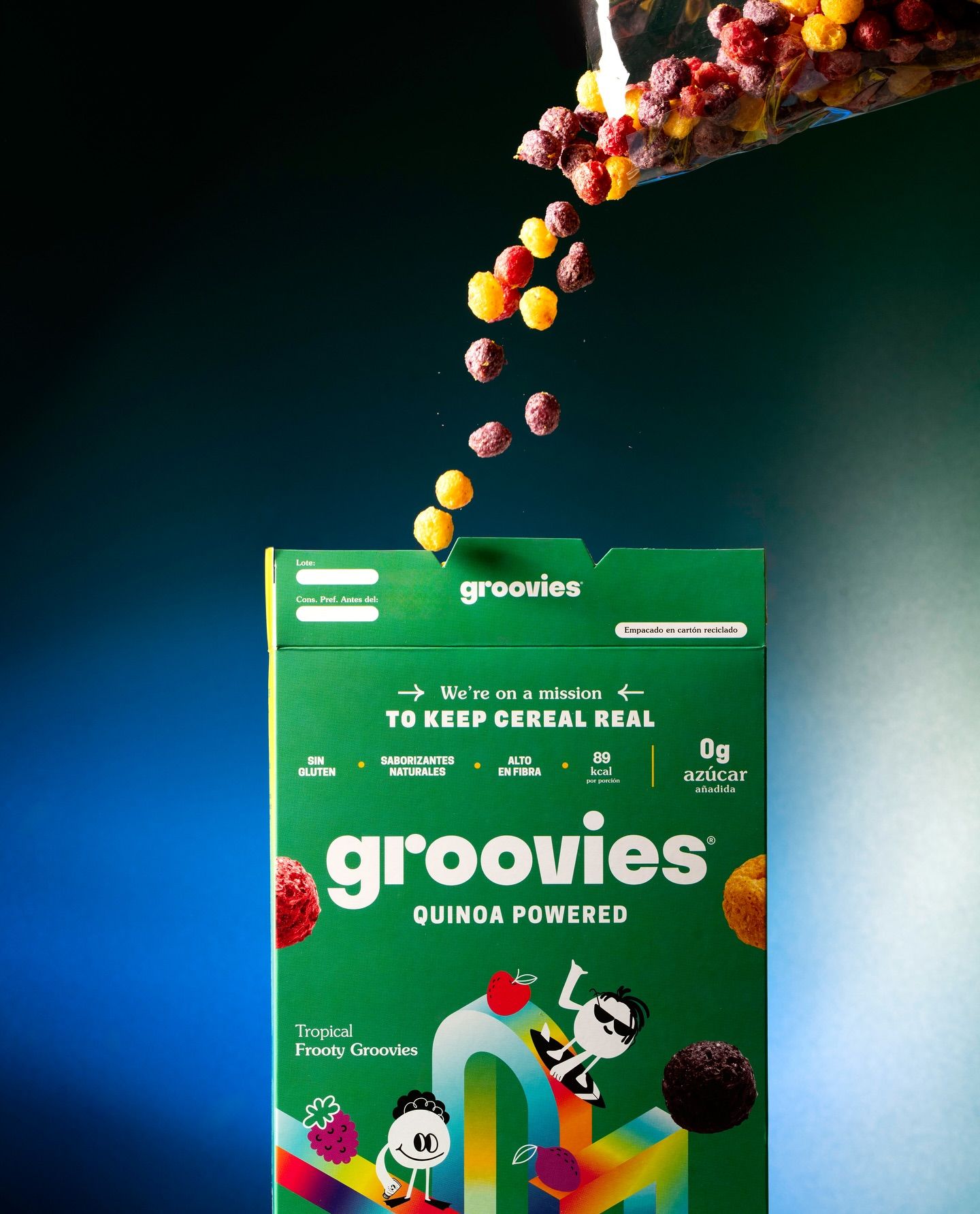 Instagram post: Cereal launch forms theatrical product halo
