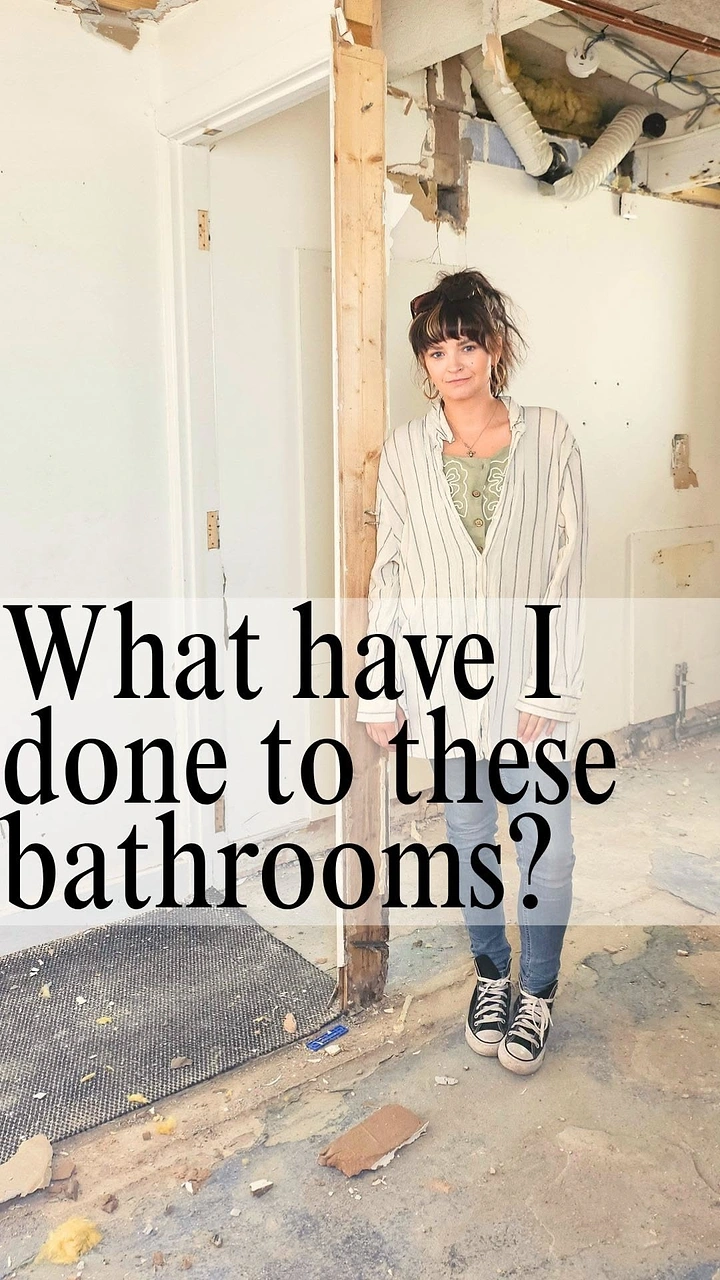 Home Renovation & Remodeling creative ad: Self-deprecating demolition hook creates curiosity