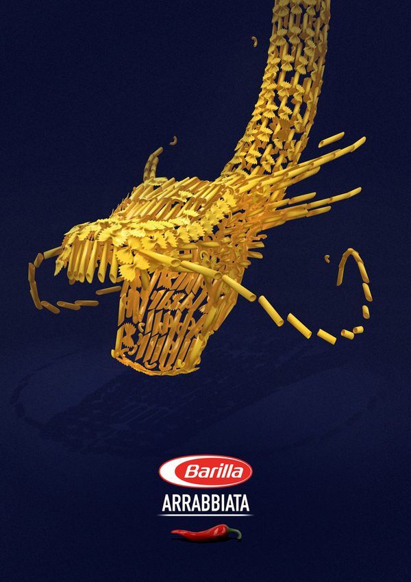 Story: Pasta transformed into striking creature
