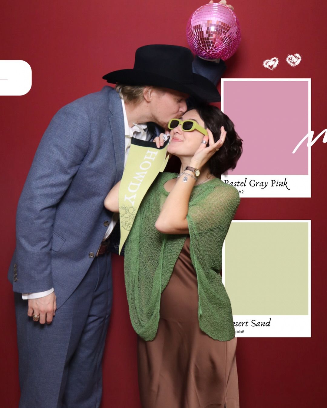 Instagram post: Phone UI makes sharing the booth tangible, slide 2