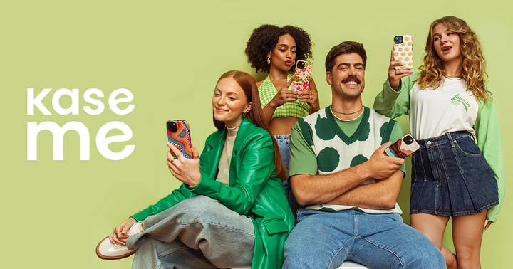 Phone Cases & Mobile Accessories creative ad: Brand pun meets upbeat lifestyle cast