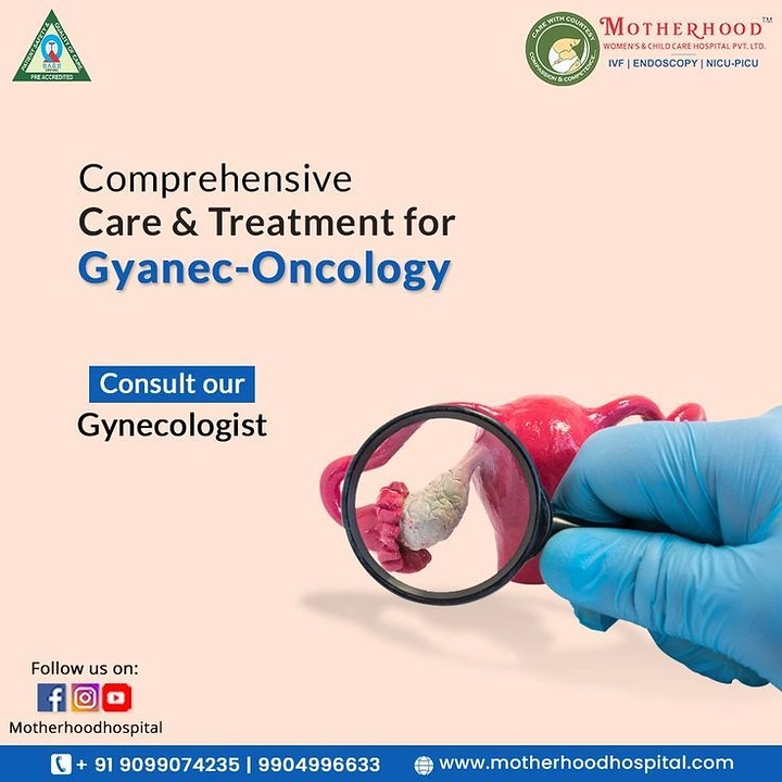 Maternity Hospitals & Gynaecologists creative ad: Magnifying-glass gynecology visual metaphor